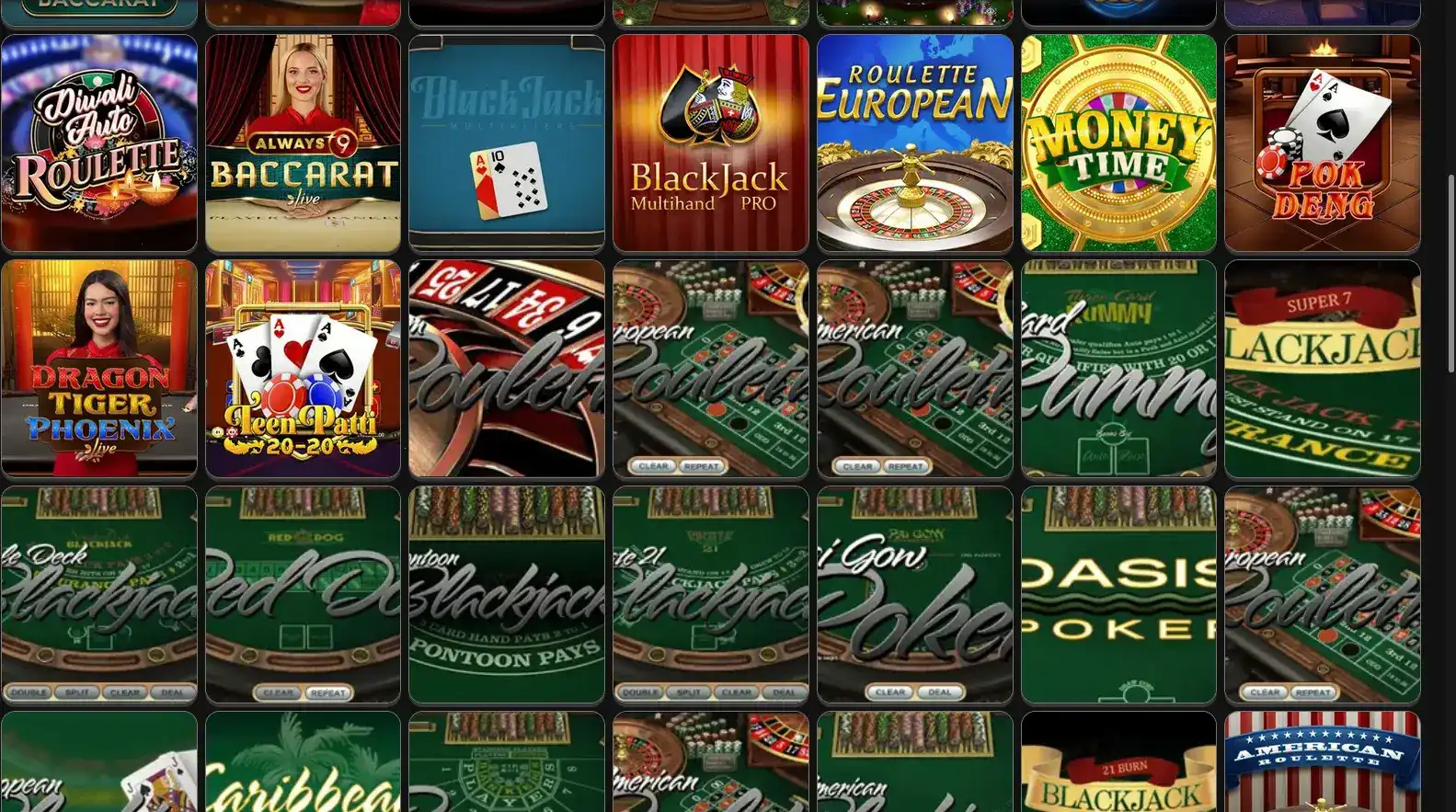Vulkan Neon casino интерфейс слотов